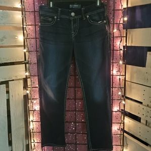 Silver jeans capri